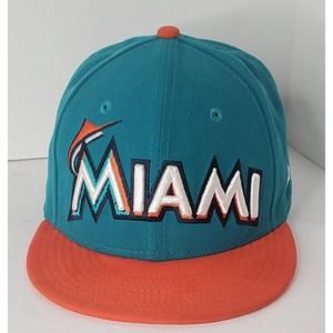New Era Miami Marlins 7 1/4 Baseball Hat Cap